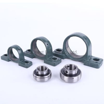 ABEC-3 P5 크롬 스틸 베개 블록 베어링 Ucpa 시리즈 건설 기계